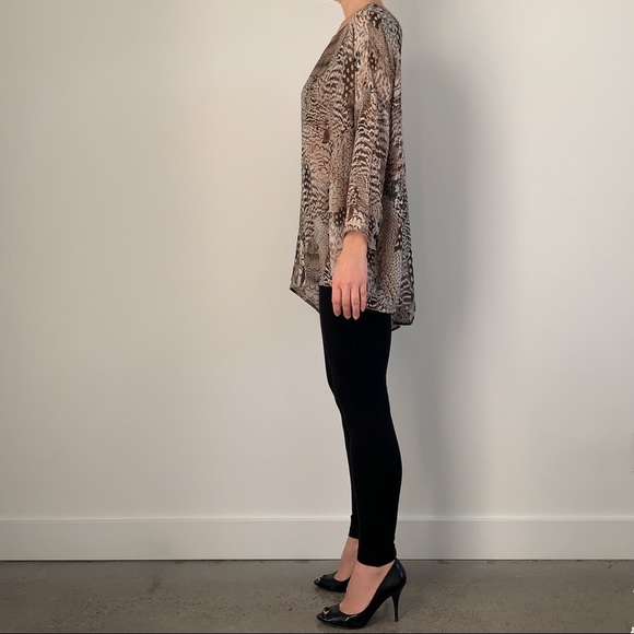 *SOLD* Rag & Bone asymmetrical silk top/tunic - Picture 4 of 8